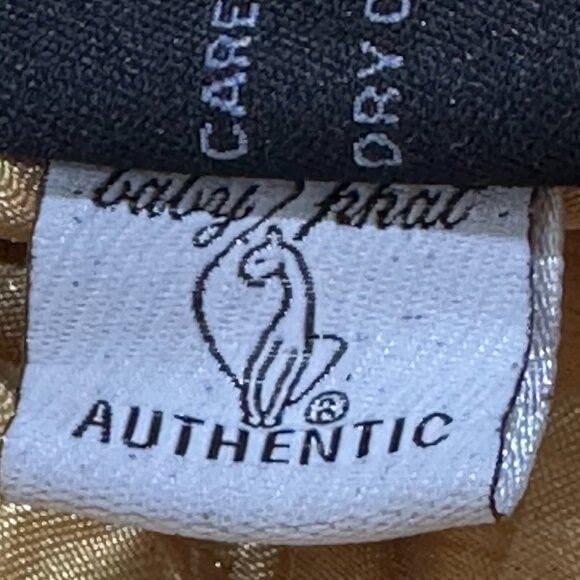 Baby Phat Vintage Y2K Faux Fur Brown Bomber Jacket Hood Coat Lined Pockets 2XL - Picture 7 of 13